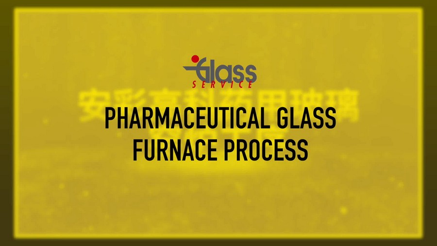 Pharmaceutical glass furnace process