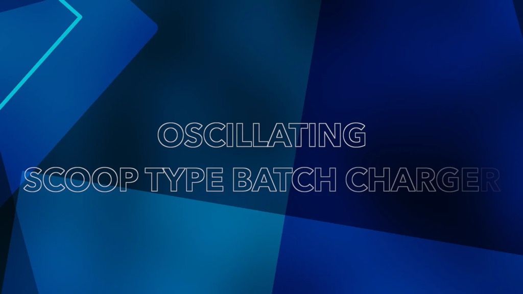 Fixed and oscillating scoop batch charger